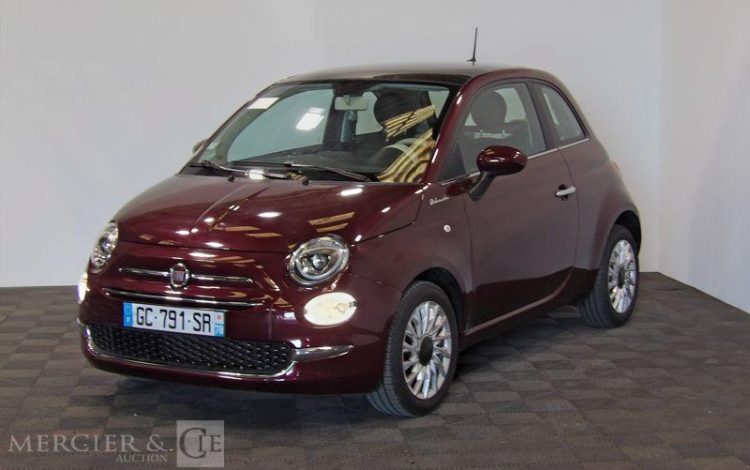 FIAT 500 HYBRID BORDEAUX GC-791-SR