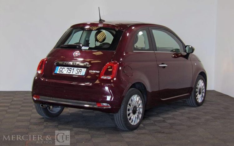 FIAT 500 HYBRID BORDEAUX GC-791-SR