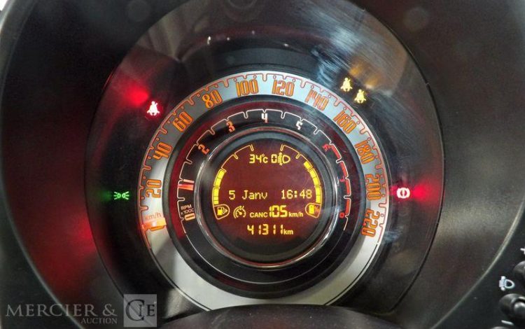 FIAT 500 HYBRID GRIS GD-142-EL