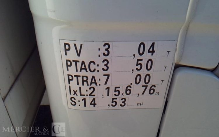 RENAULT MASTER CCAB RTWD 3T5 145CV L4 EVI CAISSE HAYON BLANC GD-495-FV