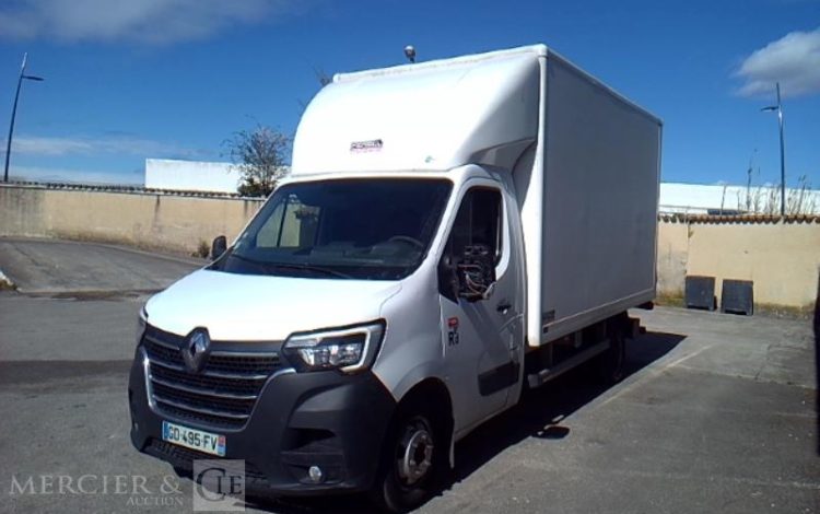 RENAULT MASTER CCAB RTWD 3T5 145CV L4 EVI CAISSE HAYON BLANC GD-495-FV