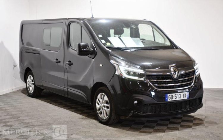RENAULT TRAFIC CABINE APPROFONDIE 2.0 DCI 170ch 1T2 L2H1 GRAND-CONFORT EDC NOIR GD-513-YK