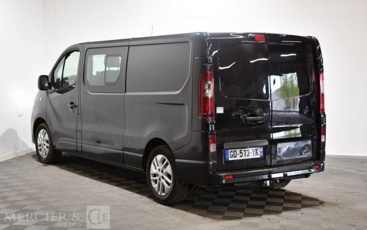 RENAULT TRAFIC CABINE APPROFONDIE 2.0 DCI 170ch 1T2 L2H1 GRAND-CONFORT EDC NOIR GD-513-YK