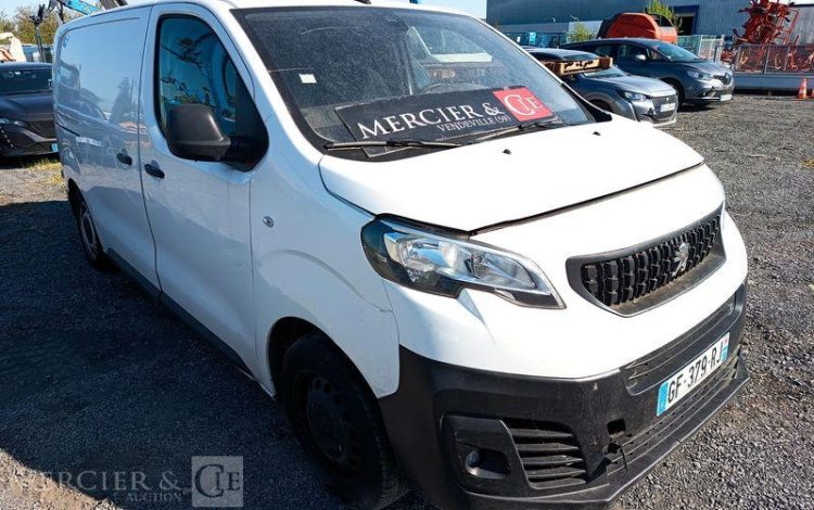 PEUGEOT EXPERT ASPHALT STANDARD 2,0 BLUEHDI – DIESEL – ANNEE 2022 BLANC GF-379-RJ
