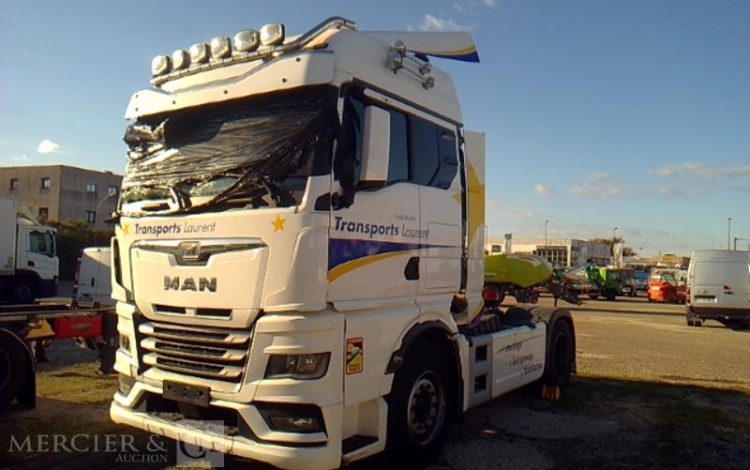 MAN TRACTEUR TGX 18.510 4X2 PTAC19T BLANC GK-377-ZJ