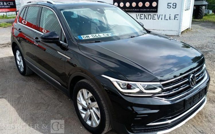 VOLKSWAGEN TIGUAN 2.0 TDI 150 SCR ELEGANCE DSG NOIR GN-044-CW