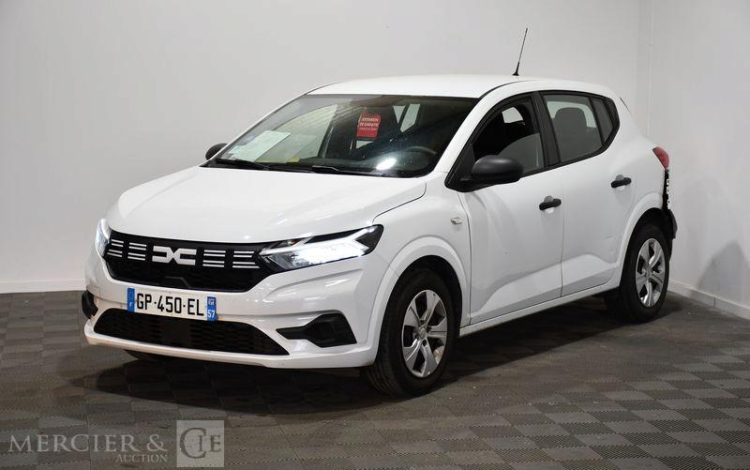 DACIA SANDERO 1.0 SCE 65ch ESSENTIAL BLANC GP-450-EL