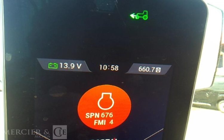 CASE TRACTEUR AGRICOLE QUANTUM 80V – 660H – ANNEE 2024  GZ-378-MF