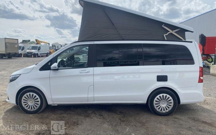 MERCEDES CLASSE V MARCO POLO – DIESEL – 111335 KMS – ANNEE 2022 BLANC MHYS10