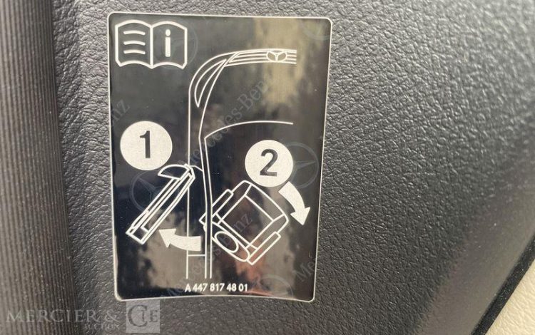 MERCEDES CLASSE V MARCO POLO – DIESEL – 111335 KMS – ANNEE 2022 BLANC MHYS10