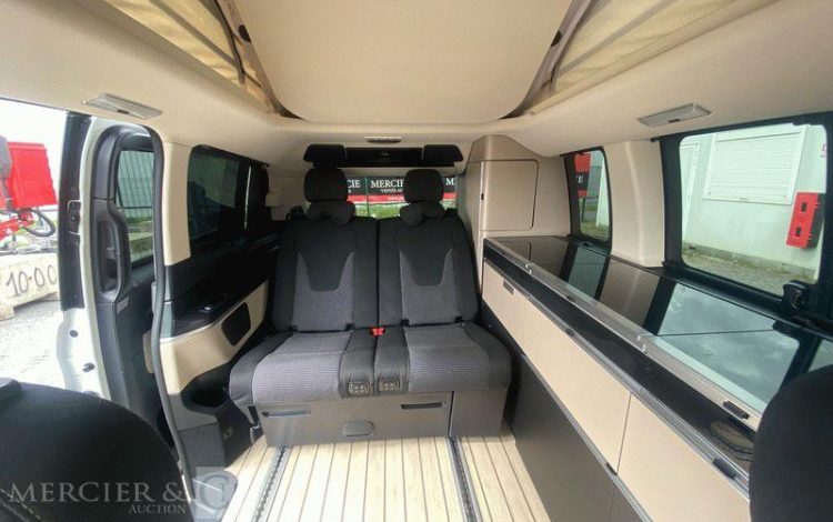 MERCEDES CLASSE V MARCO POLO – DIESEL – 111335 KMS – ANNEE 2022 BLANC MHYS10