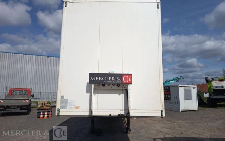 WEKA SEMI REMORQUE A RAIL COULISSANT DOUBLE ETAGE –  2 ESSIEUX – ANNEE 2018  QAGT603