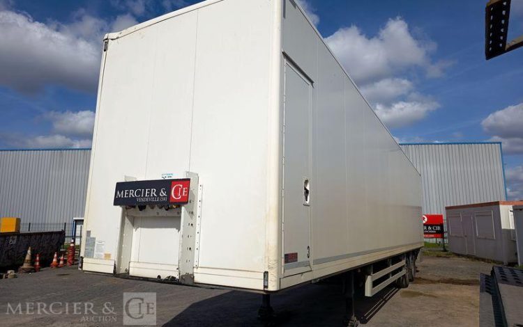 WEKA SEMI REMORQUE A RAIL COULISSANT DOUBLE ETAGE –  2 ESSIEUX – ANNEE 2018  QAGT603