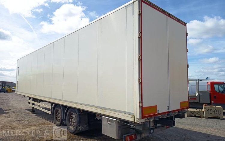 WEKA SEMI REMORQUE A RAIL COULISSANT DOUBLE ETAGE –  2 ESSIEUX – ANNEE 2018  QAGT603