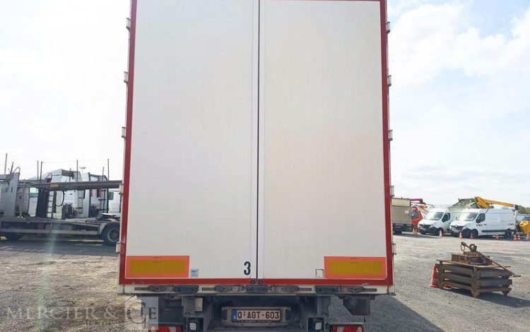 WEKA SEMI REMORQUE A RAIL COULISSANT DOUBLE ETAGE –  2 ESSIEUX – ANNEE 2018  QAGT603
