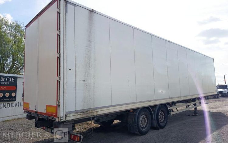 WEKA SEMI REMORQUE A RAIL COULISSANT DOUBLE ETAGE –  2 ESSIEUX – ANNEE 2018  QAGT603