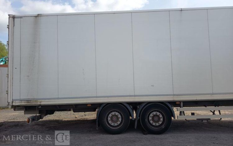 WEKA SEMI REMORQUE A RAIL COULISSANT DOUBLE ETAGE –  2 ESSIEUX – ANNEE 2018  QAGT603