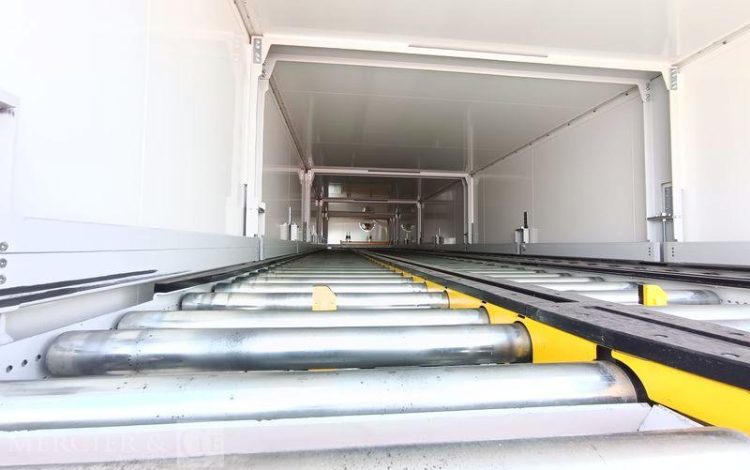 WEKA SEMI REMORQUE A RAIL COULISSANT DOUBLE ETAGE –  2 ESSIEUX – ANNEE 2018  QAGT603