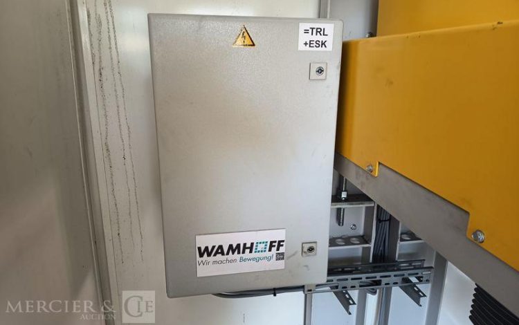 WEKA SEMI REMORQUE A RAIL COULISSANT DOUBLE ETAGE –  2 ESSIEUX – ANNEE 2018  QAGT603