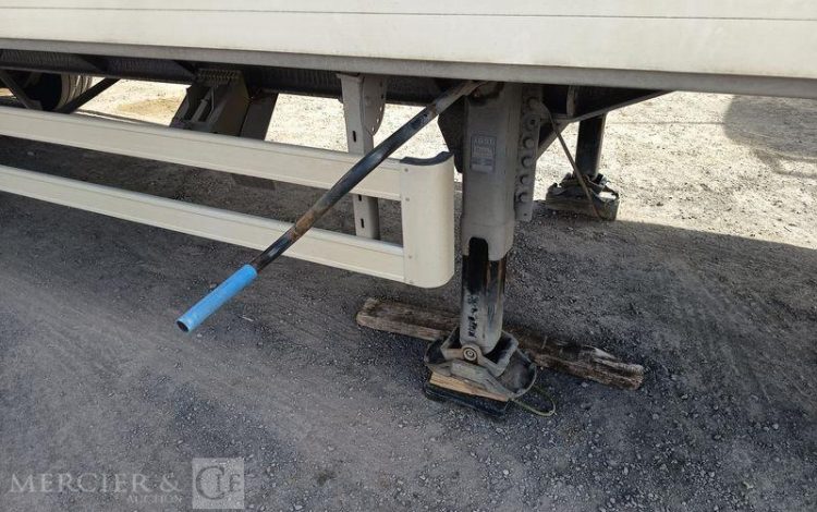 WEKA SEMI REMORQUE A RAIL COULISSANT DOUBLE ETAGE –  2 ESSIEUX – ANNEE 2018  QAGT603