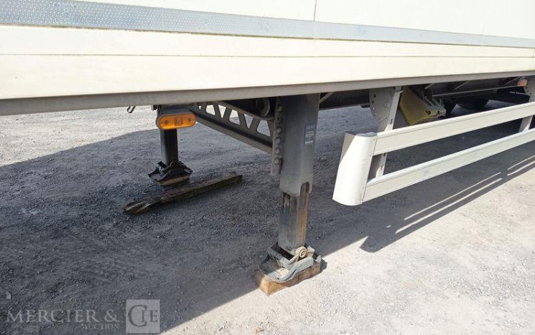 WEKA SEMI REMORQUE A RAIL COULISSANT DOUBLE ETAGE –  2 ESSIEUX – ANNEE 2018  QAGT603