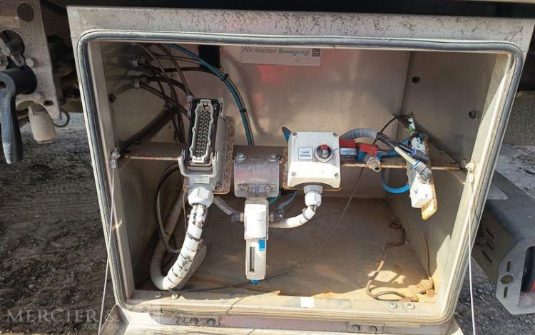 WEKA SEMI REMORQUE A RAIL COULISSANT DOUBLE ETAGE –  2 ESSIEUX – ANNEE 2018  QAGT603