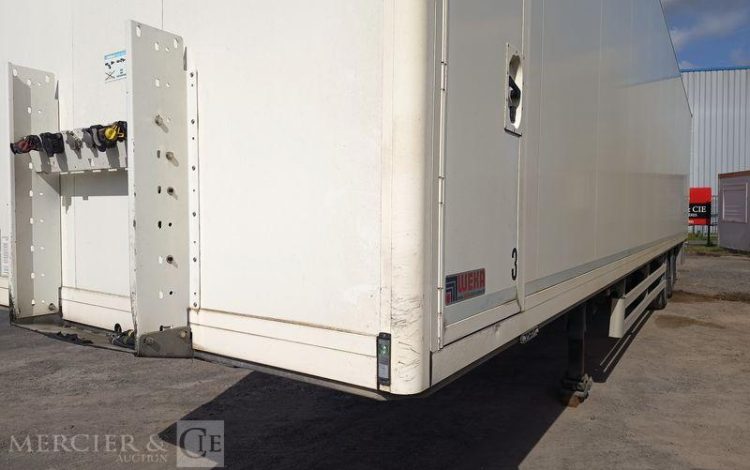 WEKA SEMI REMORQUE A RAIL COULISSANT DOUBLE ETAGE –  2 ESSIEUX – ANNEE 2018  QAGT603