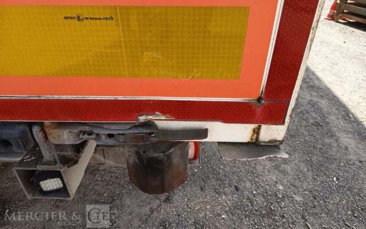 WEKA SEMI REMORQUE A RAIL COULISSANT DOUBLE ETAGE –  2 ESSIEUX – ANNEE 2018  QAGT603