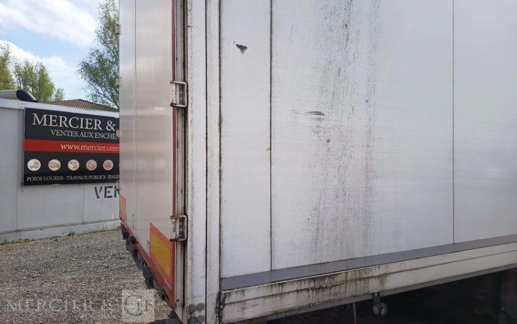 WEKA SEMI REMORQUE A RAIL COULISSANT DOUBLE ETAGE –  2 ESSIEUX – ANNEE 2018  QAGT603