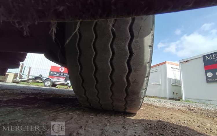 WEKA SEMI REMORQUE A RAIL COULISSANT DOUBLE ETAGE –  2 ESSIEUX – ANNEE 2018  QAGT603