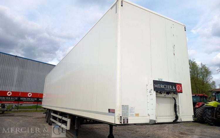 WEKA SEMI REMORQUE A RAIL COULISSANT DOUBLE ETAGE –  2 ESSIEUX – ANNEE 2018  QAHE603