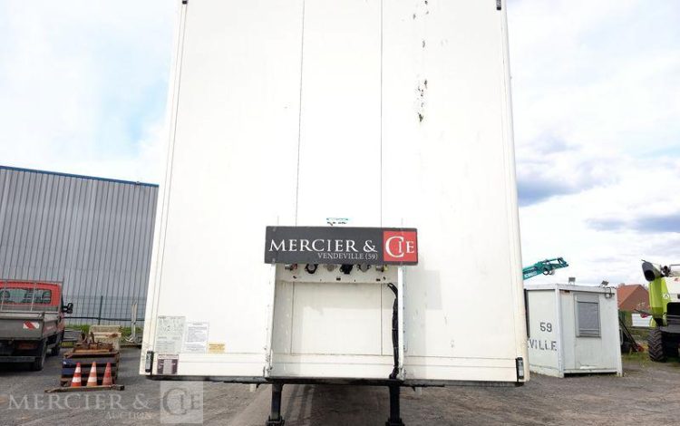 WEKA SEMI REMORQUE A RAIL COULISSANT DOUBLE ETAGE –  2 ESSIEUX – ANNEE 2018  QAHE603