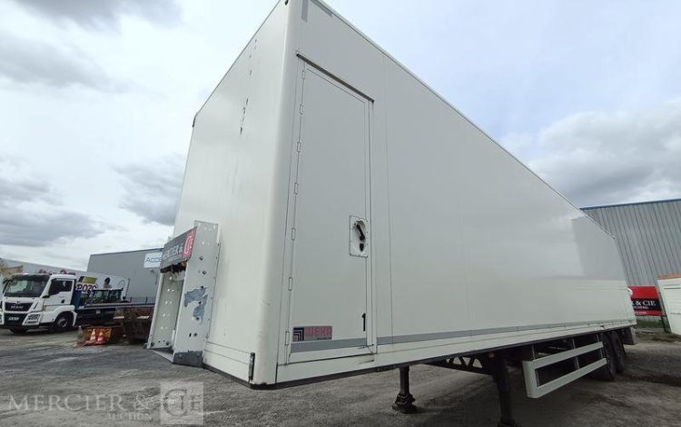 WEKA SEMI REMORQUE A RAIL COULISSANT DOUBLE ETAGE –  2 ESSIEUX – ANNEE 2018  QAHE603