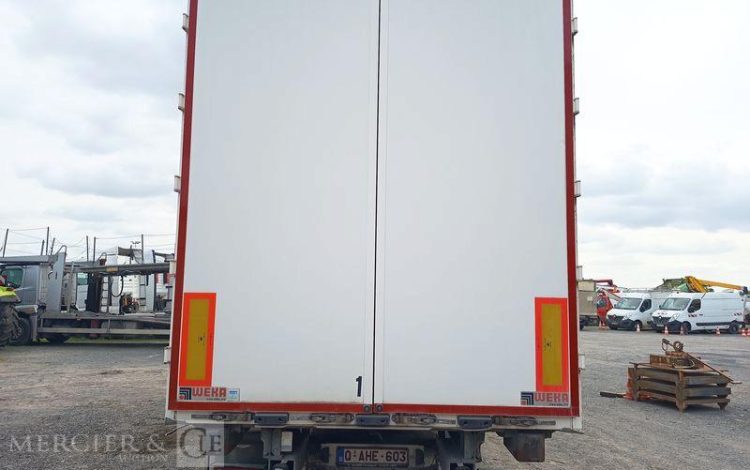 WEKA SEMI REMORQUE A RAIL COULISSANT DOUBLE ETAGE –  2 ESSIEUX – ANNEE 2018  QAHE603
