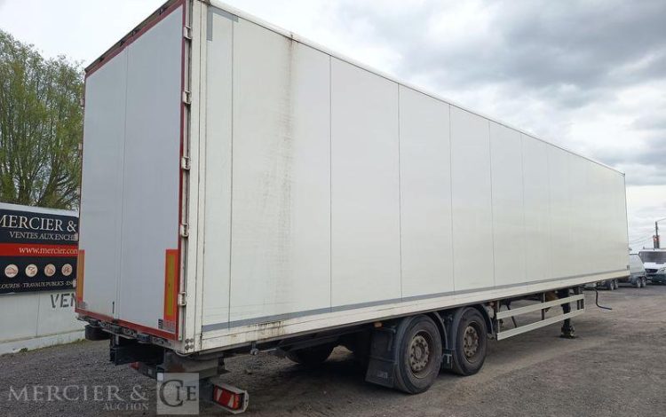 WEKA SEMI REMORQUE A RAIL COULISSANT DOUBLE ETAGE –  2 ESSIEUX – ANNEE 2018  QAHE603