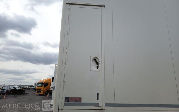 WEKA SEMI REMORQUE A RAIL COULISSANT DOUBLE ETAGE –  2 ESSIEUX – ANNEE 2018  QAHE603
