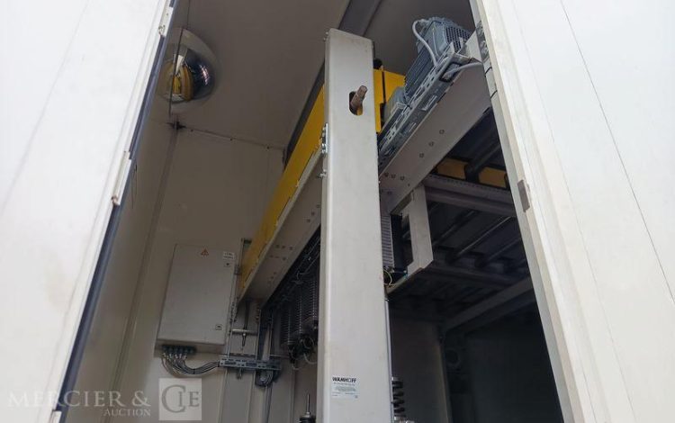 WEKA SEMI REMORQUE A RAIL COULISSANT DOUBLE ETAGE –  2 ESSIEUX – ANNEE 2018  QAHE603