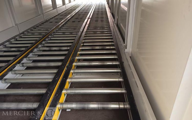 WEKA SEMI REMORQUE A RAIL COULISSANT DOUBLE ETAGE –  2 ESSIEUX – ANNEE 2018  QAHE603