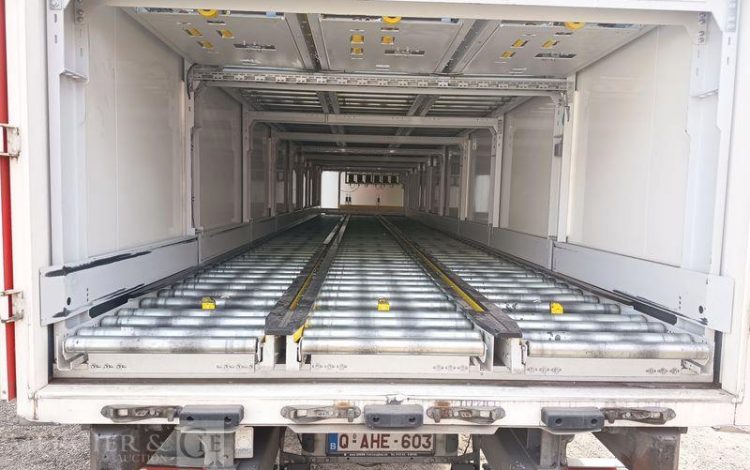 WEKA SEMI REMORQUE A RAIL COULISSANT DOUBLE ETAGE –  2 ESSIEUX – ANNEE 2018  QAHE603