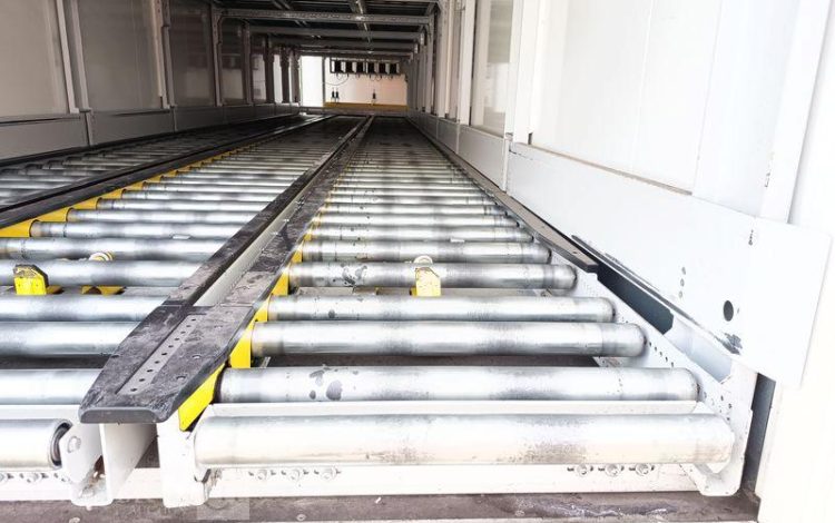 WEKA SEMI REMORQUE A RAIL COULISSANT DOUBLE ETAGE –  2 ESSIEUX – ANNEE 2018  QAHE603