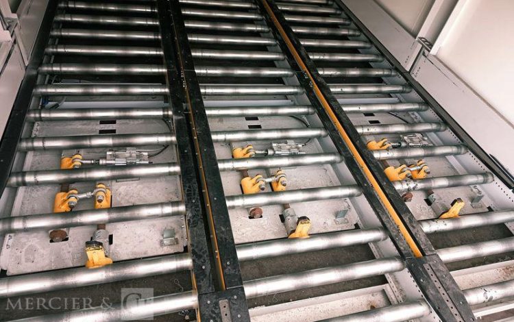 WEKA SEMI REMORQUE A RAIL COULISSANT DOUBLE ETAGE –  2 ESSIEUX – ANNEE 2018  QAHE603