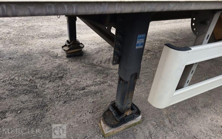 WEKA SEMI REMORQUE A RAIL COULISSANT DOUBLE ETAGE –  2 ESSIEUX – ANNEE 2018  QAHE603