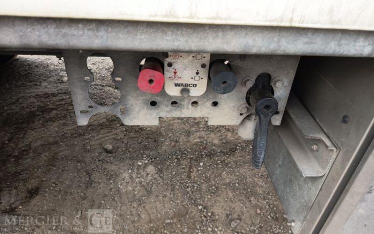 WEKA SEMI REMORQUE A RAIL COULISSANT DOUBLE ETAGE –  2 ESSIEUX – ANNEE 2018  QAHE603