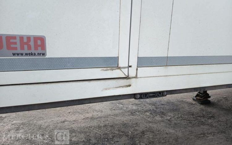 WEKA SEMI REMORQUE A RAIL COULISSANT DOUBLE ETAGE –  2 ESSIEUX – ANNEE 2018  QAHE603