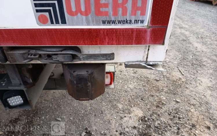 WEKA SEMI REMORQUE A RAIL COULISSANT DOUBLE ETAGE –  2 ESSIEUX – ANNEE 2018  QAHE603