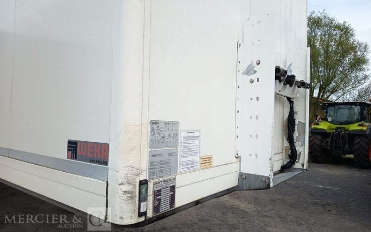 WEKA SEMI REMORQUE A RAIL COULISSANT DOUBLE ETAGE –  2 ESSIEUX – ANNEE 2018  QAHE603