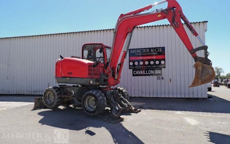 WACKER NEUSON PELLE SUR PNEUS 10T DIESEL – AN 2013  323