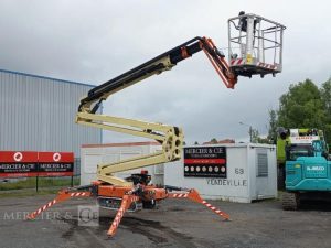 JLG NACELLE ARAIGNEE X26JP A CHENILLES  – 25,6 M – DIESEL – 417 HEURES  – ANNEE 2023  3654