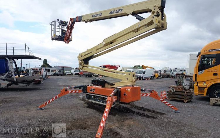 JLG NACELLE ARAIGNEE X26JP A CHENILLES  – 25,6 M – DIESEL – 417 HEURES  – ANNEE 2023  3654
