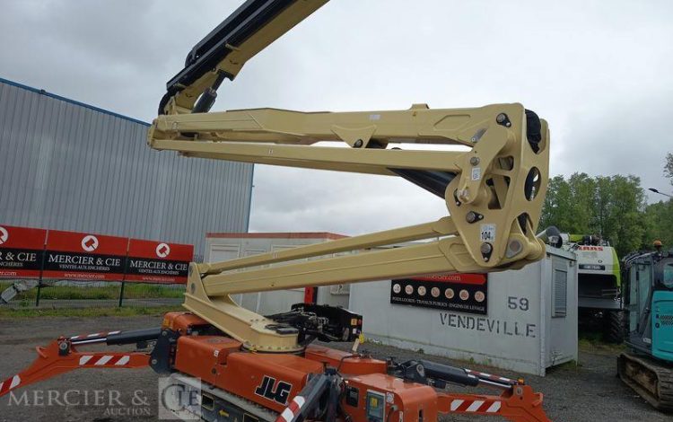 JLG NACELLE ARAIGNEE X26JP A CHENILLES  – 25,6 M – DIESEL – 417 HEURES  – ANNEE 2023  3654